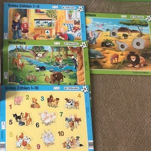 Toddler German puzzle